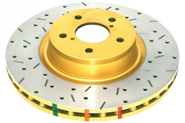 DBA 4000 Series XS Gold Rotor (Front) - Toyota Tundra 07-10