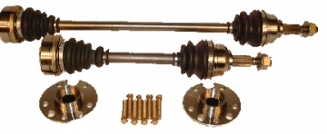The DriveShaft Shop 500HP Level 3 Axle/Hub Kit - Volkswagen Rabbit 79-84 / Scirocco 85-89