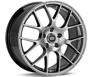 Enkei Raijin Wheel - 18x8 / 5x112 / Offset +45 (Hyper Silver)