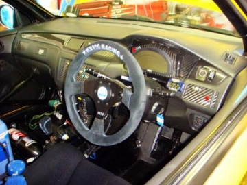 Key's Steering Wheel - Flat Type 325mm Leather