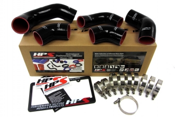 HPS Intercooler Hose (Black) - Mitsubishi Lancer EVO 8 9 MR 03-07