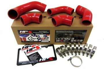 HPS Intercooler Hose (Red) - Mitsubishi Lancer EVO 8 9 MR 03-07