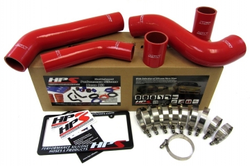 HPS Intercooler Hose (Red) - Mitsubishi Lancer EVO 10