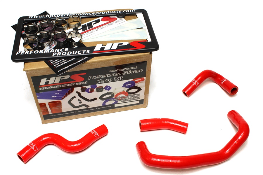 Evasive Motorsports HPS Heater Hose (Red) Mazda Miata 0614