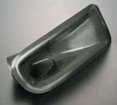 J's Racing Air Duct - Honda Civic 92-95 (EG) (FRP or CFRP)