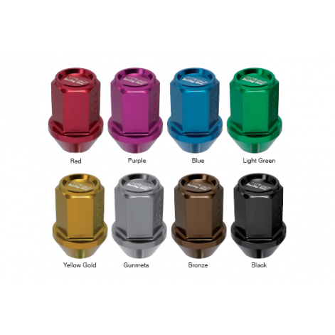 colored wheel lugs