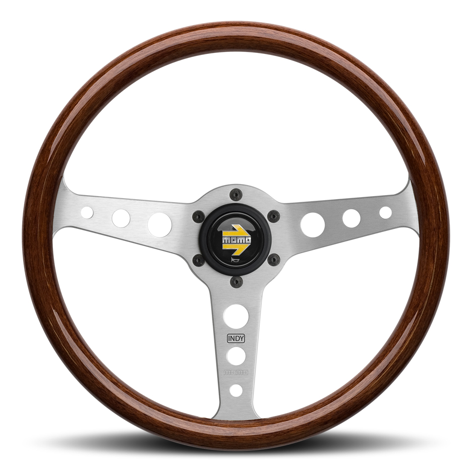 Evasive Motorsports: Momo Indy Steering Wheel - 350mm (Wood