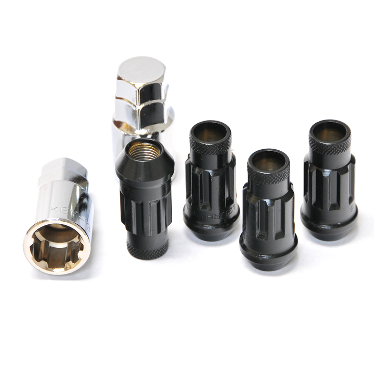 Evasive Motorsports: Monster Lock Set (4pcs) Black - 1/2"x20
