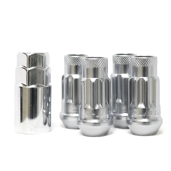 Evasive Motorsports: Monster Lock Set (4pcs) Chrome - 1/2"x20