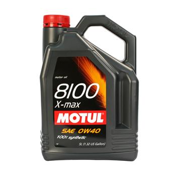 Motul Synthetic Engine Oil 8100 0w40 X-MAX - 5L (1.3gal)