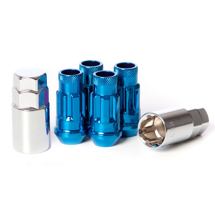 Evasive Motorsports Muteki SR48 Lug Nuts Blue (Open Ended) 12x1.50