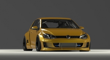Pandem Front Fenders - Volkswagen Golf MK7