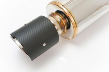 Remark Spec I Catback Exhaust (Carbon Fiber Tip Cover) - Honda Civic Type R FK8 17-21 (Non Resonated)