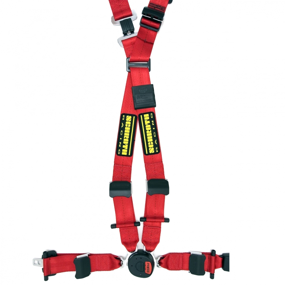 Evasive Motorsports: Schroth Racing Quickfit Pro - Volkswagen (Red 