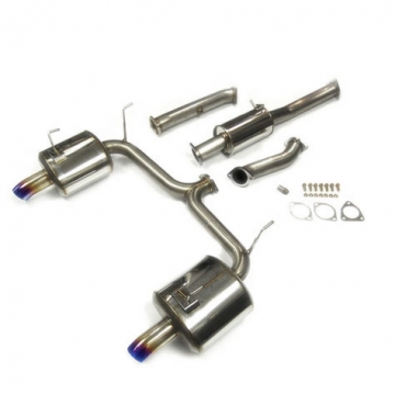 T1R 70R-EM Sparrow Dual Exhaust - Honda S2000 00-09