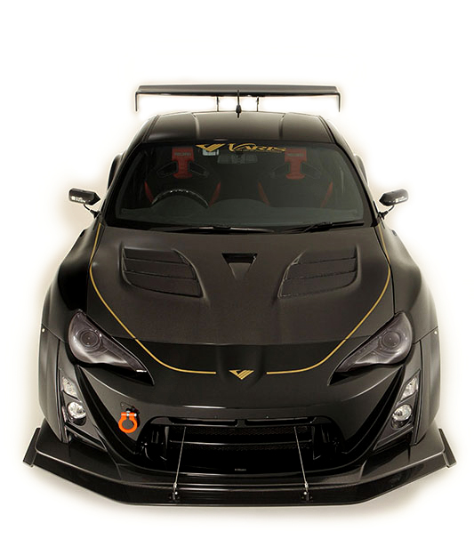 Evasive Motorsports Varis FRP Front Bumper w/ Carbon Under Lip Scion