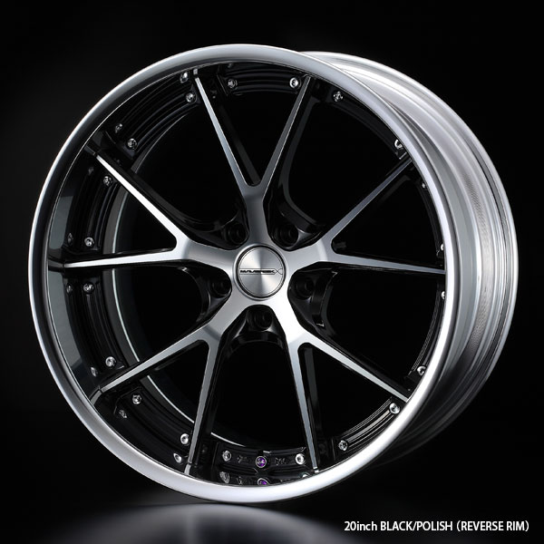 j Weds MV-905S Hi ホイールセット 20インチ Evasive Motorsports: Maverick 905S Wheel (Normal) - 20x10.5