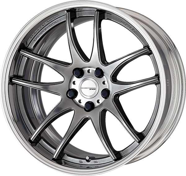 タイヤ・ホイール work cr2p Work Cr 2P 5x114.3 19x9.5 +22 Matte Black - Threepieceus