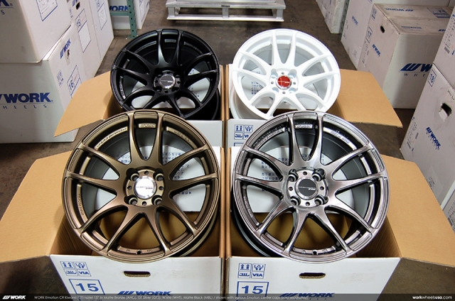 WORK EMOTION CR kiwami4本タイヤセット ホイール・タイヤ・15インチ新品WORKエモーションCR Kiwami4本