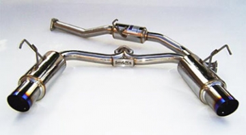 Invidia N1 Dual Exhaust - Honda S2000 00-UP (Titanium Tips)