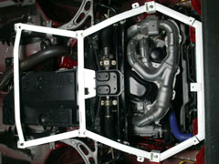 Carbing Lower Arm Bar (Type C / Steel) - Subaru Impreza GDA/GDF 02-07 (Front)