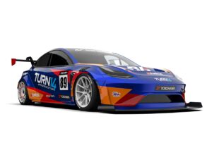 Jon Sibal x Evasive Motorsports Model 3 Livery