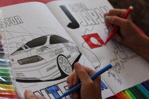 H is for Honda Coloring Book