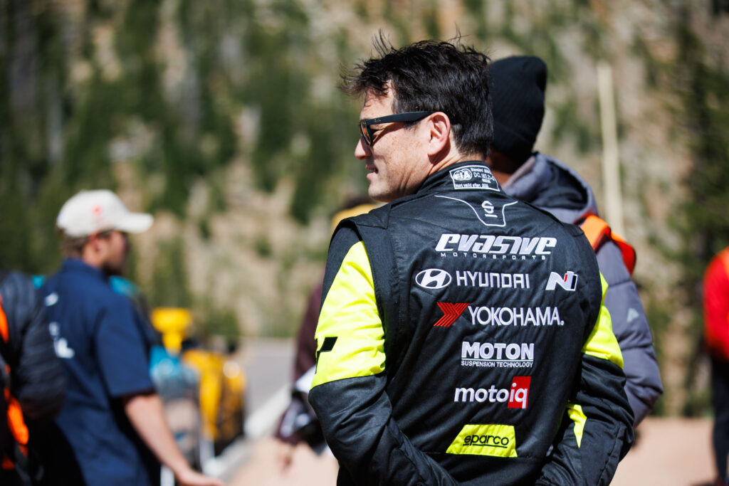 Evasive Motorsports Hyundai Ioniq 5 N Pikes Peak International Hill Climb 2025 Driver Rob Walker