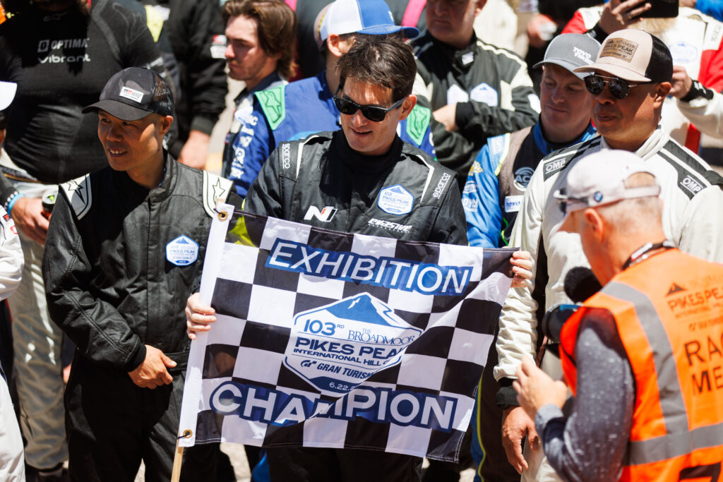 Evasive Motorsports Hyundai Ioniq 5 N Pikes Peak International Hill Climb 2025 Driver Rob Walker